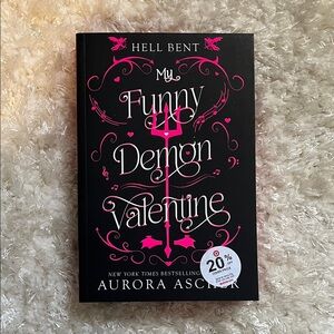 My funny demon Valentine Book by Aurora Ascher sprayed edges